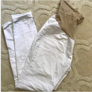 Motherhood Maternity Jessica Simpson White Jeans